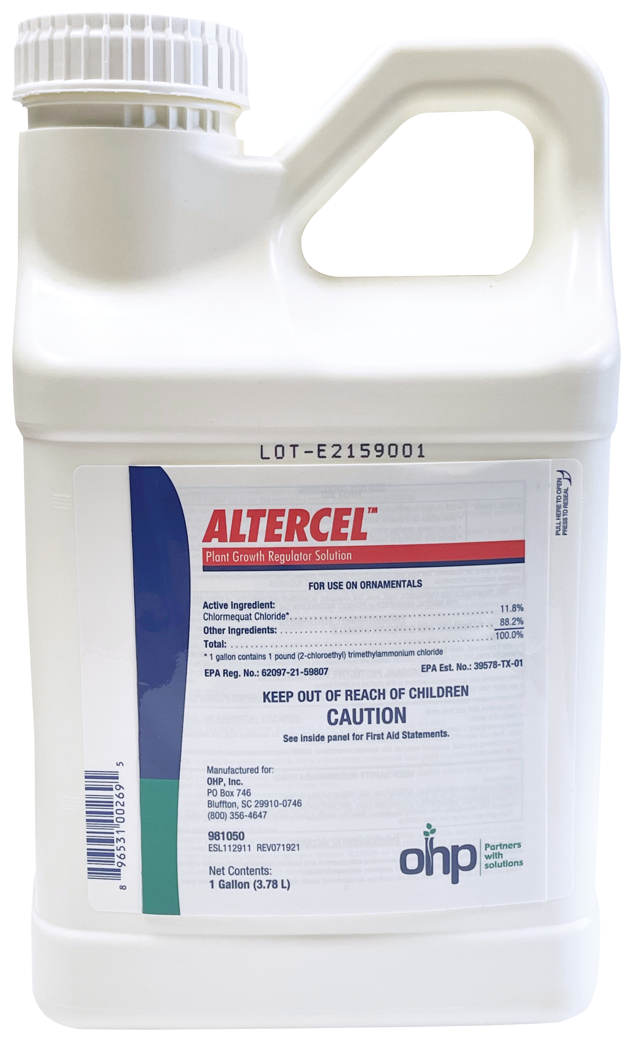 Altercel® Plant Growth Regulator 1 Gallon Bottle – 4 per case - Growth Regulators